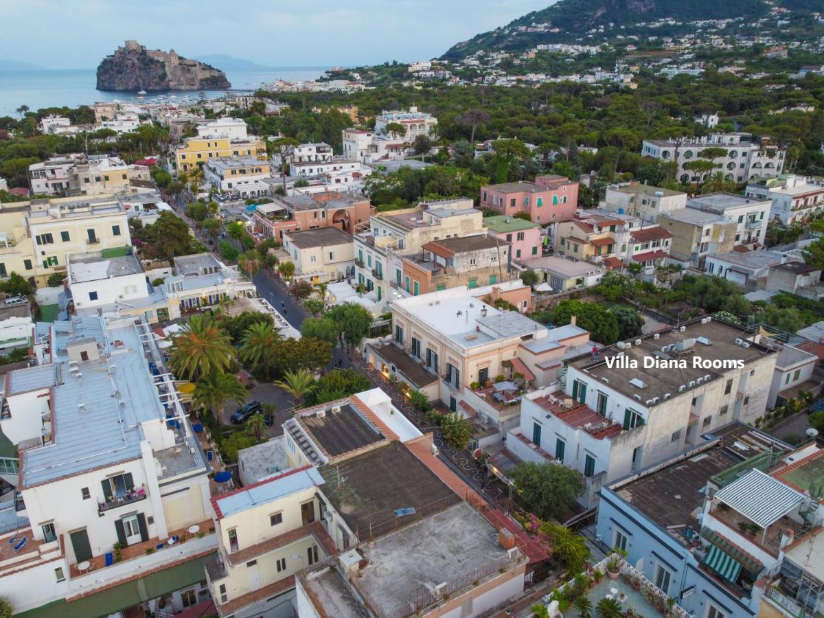 Villa Diana - Beach & Rooms Ischia Luaran gambar